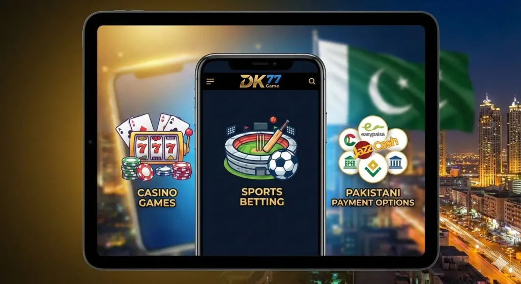 DK77 Game real money gaming app with casino and sports betting