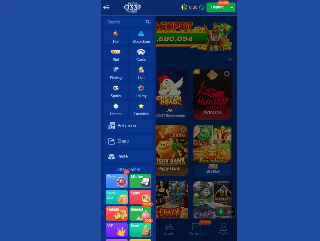 J33 Game real money earning gaming app in Pakistan