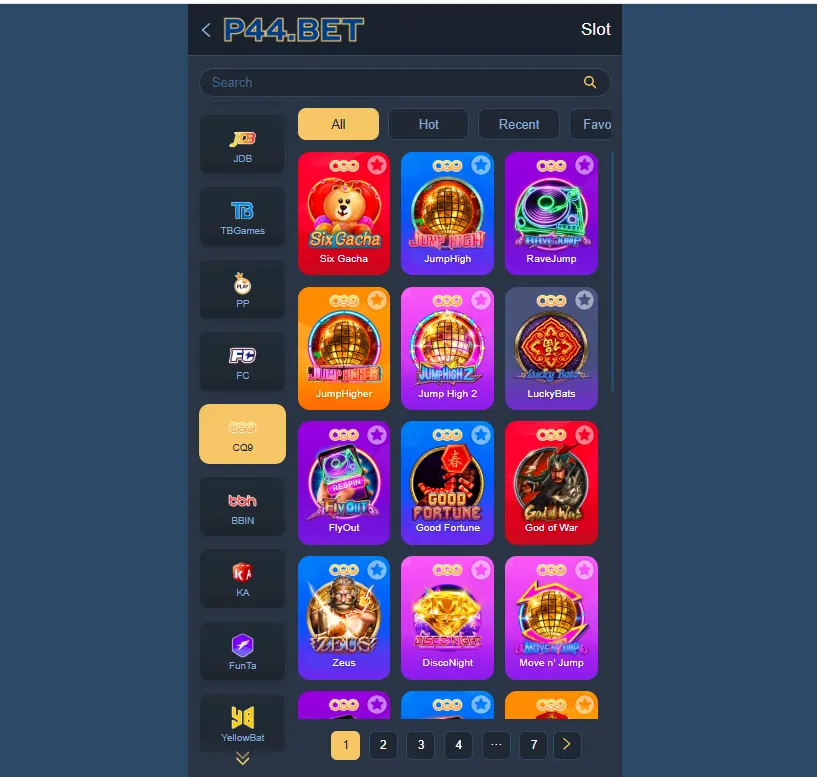 P44Bet Game real money gaming app on mobile