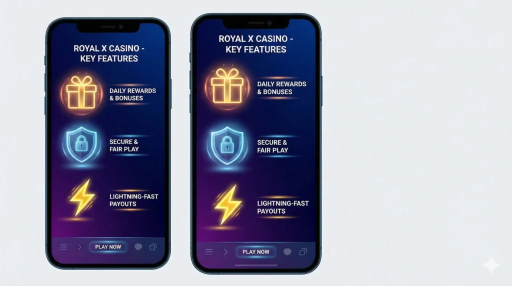 Mobile casino screen with coins and jackpot symbols