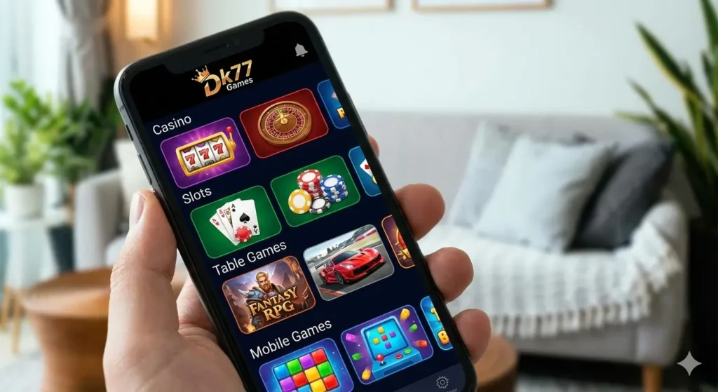 Mobile casino games with slots, cards and crash games