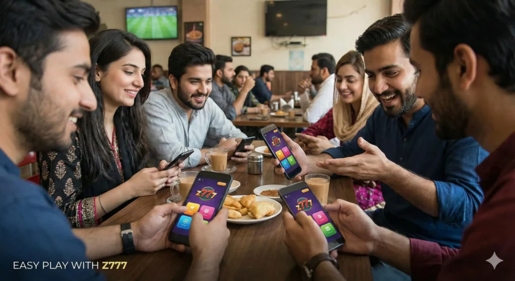 Digital coins and bonus popups around phone