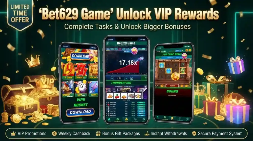 Bet629 Bonuses Image