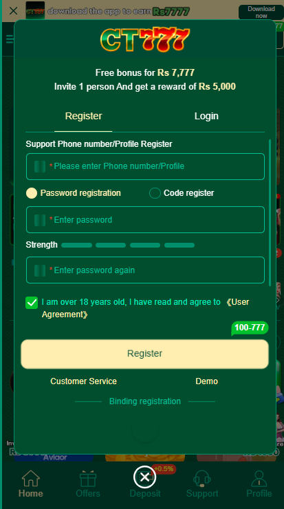 Pakistani gaming app registration process guide