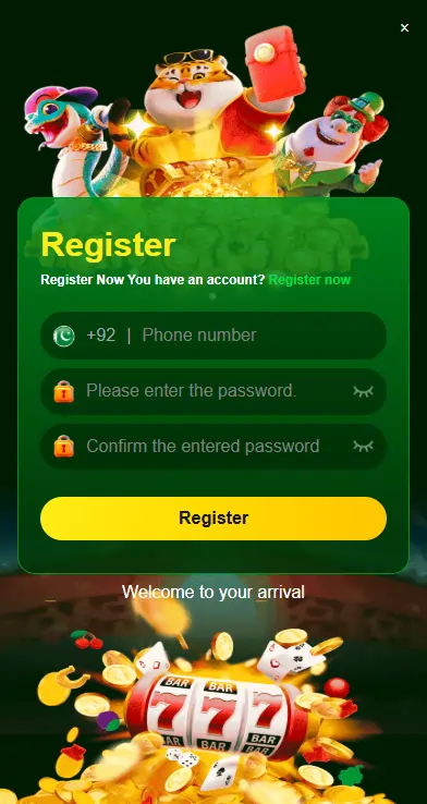 earning app login screen