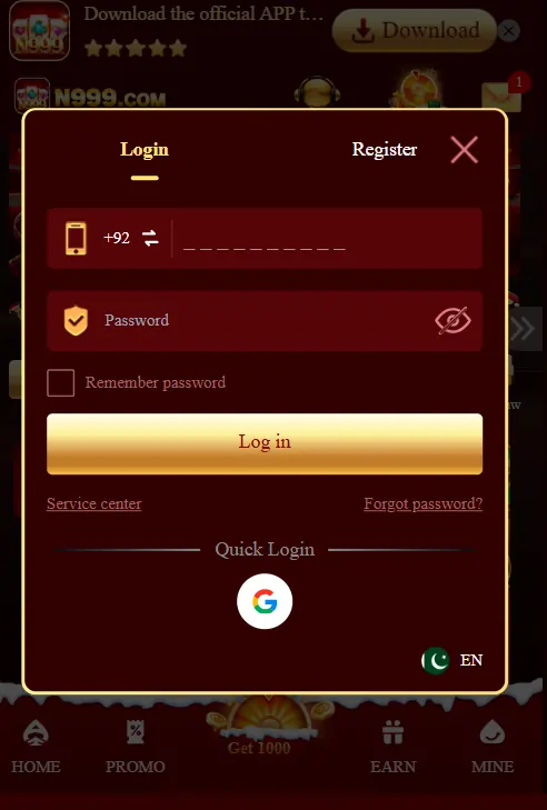 Easy steps to register and play
