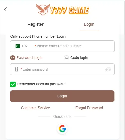 gaming app download and login steps