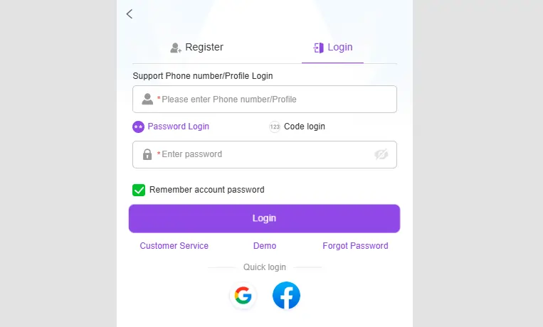 earning game app download screen
