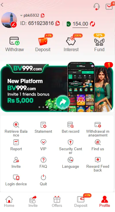 How to register on mobile app