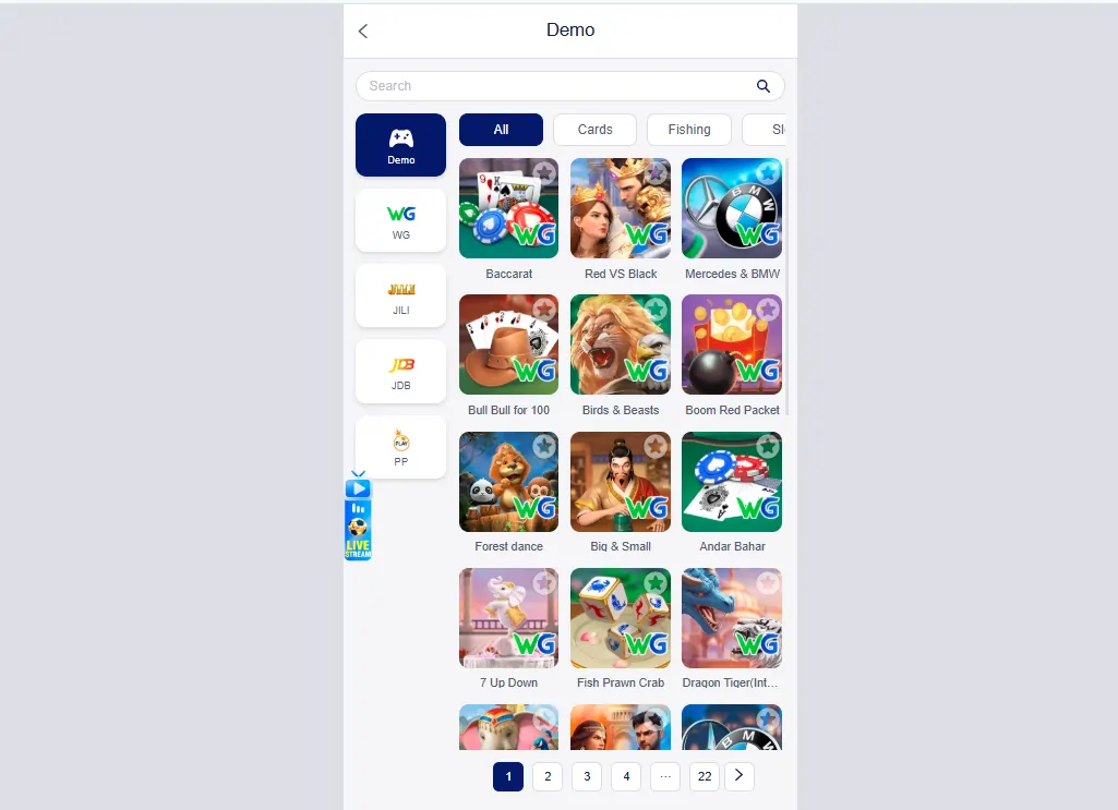 QPBet Game rewards icons