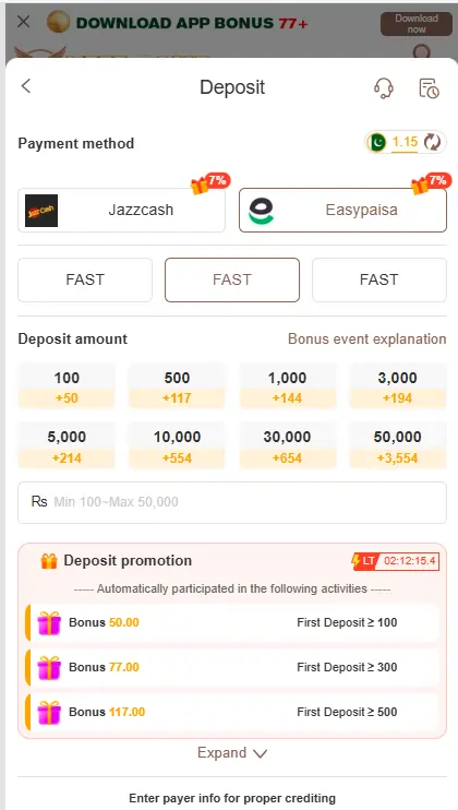 instant cash withdrawal gaming app