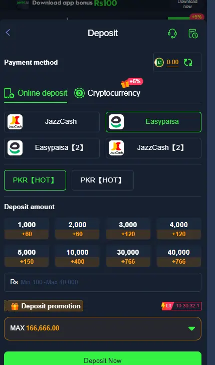 M666 Game instant withdrawal