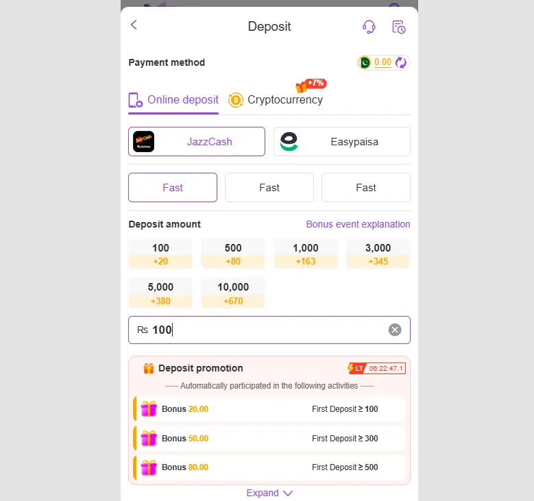 fast JazzCash EasyPaisa withdrawal