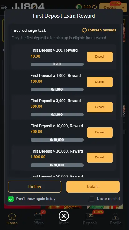 Online gaming rewards and prizes