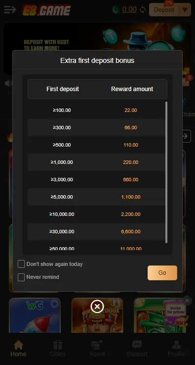 Online gaming app free bonus rewards