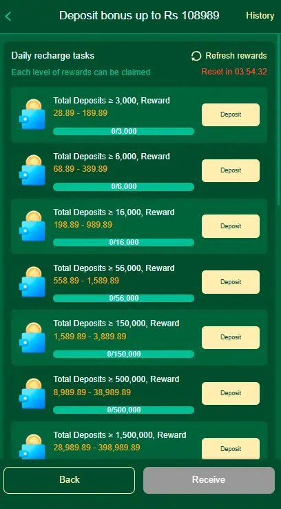 89F Game new user bonus