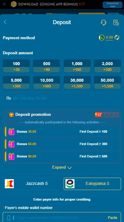 RR3 Game withdrawal methods