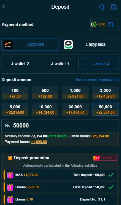 JazzCash EasyPaisa payment