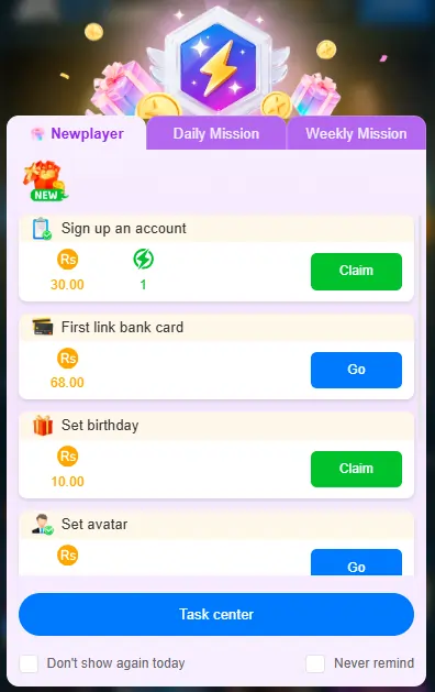 Gaming bonuses rewards promotions