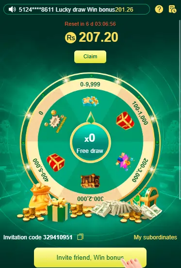 Daily bonus rewards online