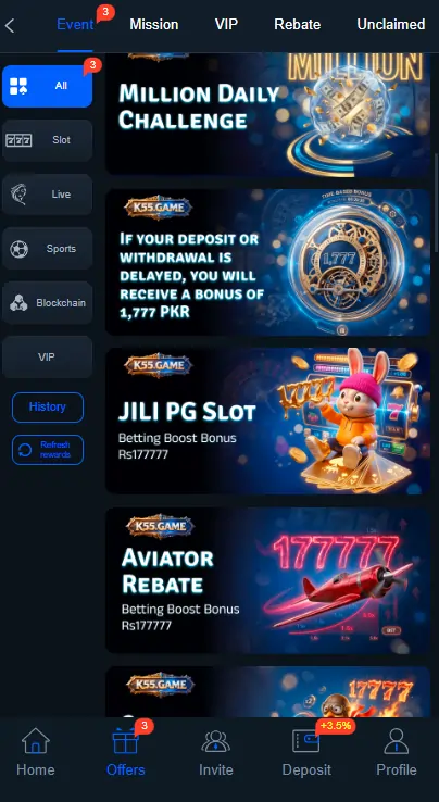 VIP player benefits and perks