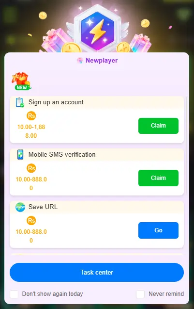 Real winning payment proof screenshot