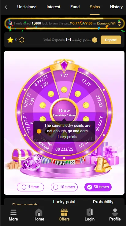 cashback gaming offer