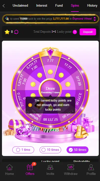 2V special events bonus