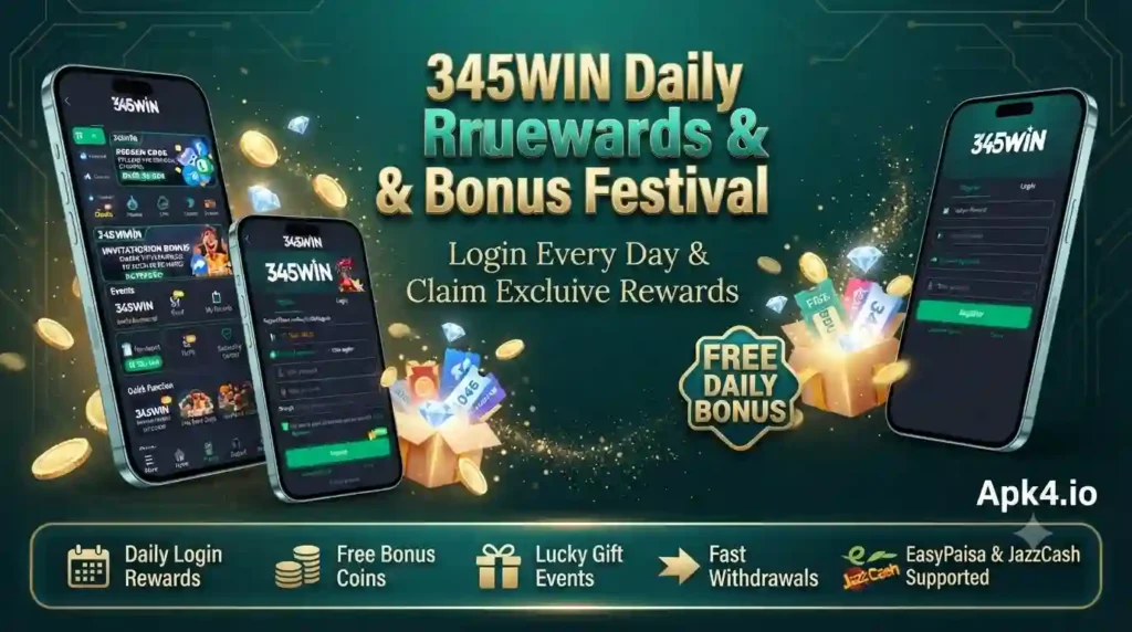 345Win Game Bonuses Image