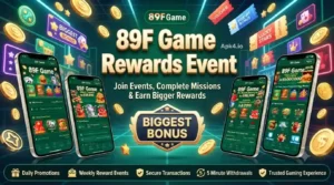 89F Game APK Earning App | Free Download & Register | Get Bonus 3