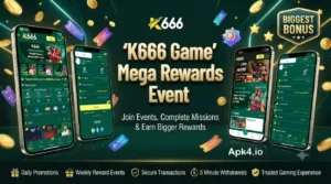 K666 Game Free APK — Latest Android Earning Game 2026 4