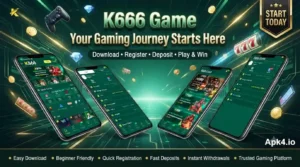 K666 Game Free APK — Latest Android Earning Game 2026 3