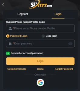 Six177 Game Login & Register Guide for New Players 4
