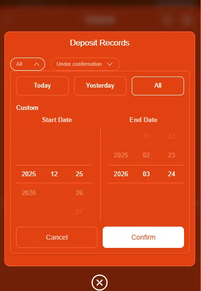 deposit withdrawal methods