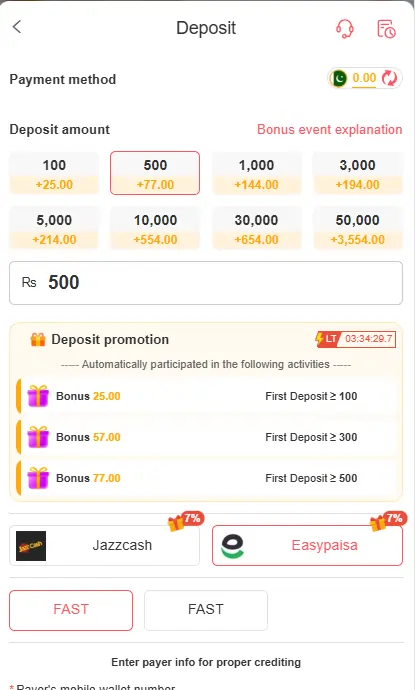 R777 Game withdrawal process