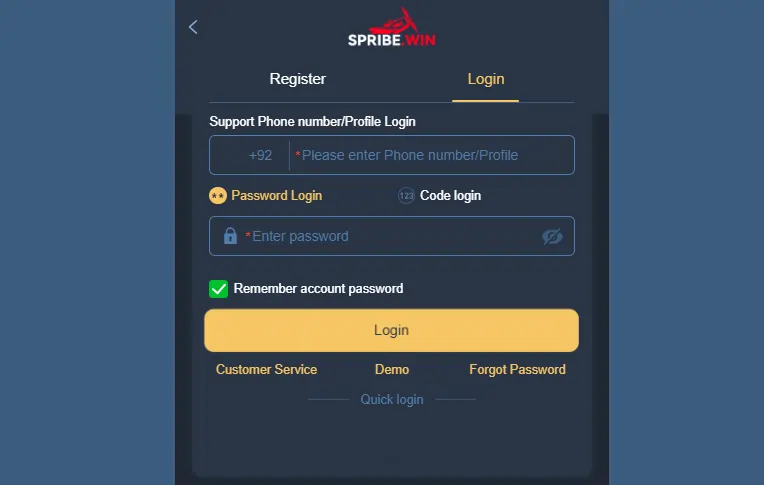 SpribeWin Game Download Login Register Guide