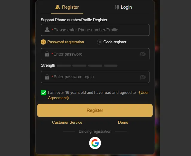 WC567 Game Download Login Register Guide