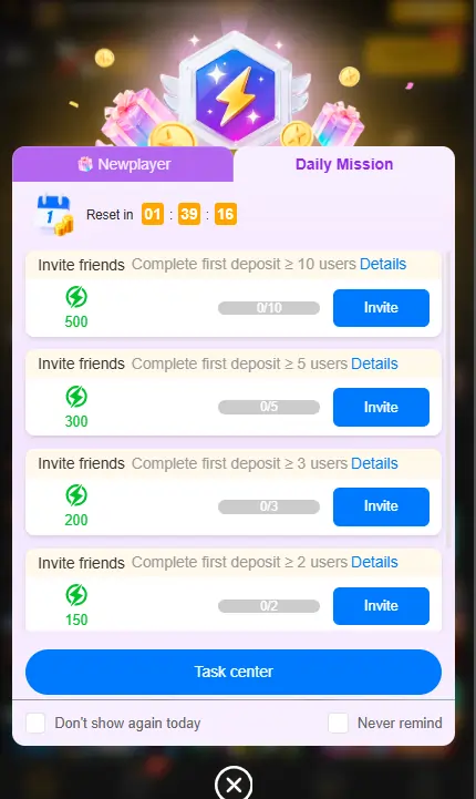 X666 Game Bonuses Rewards Promotions