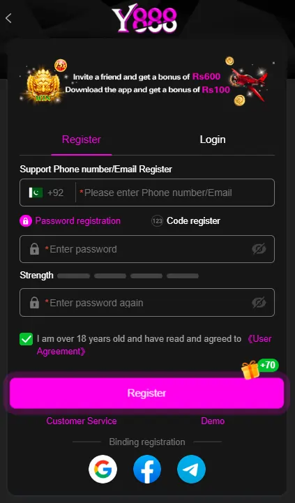 Y888 Game Download and Login Steps