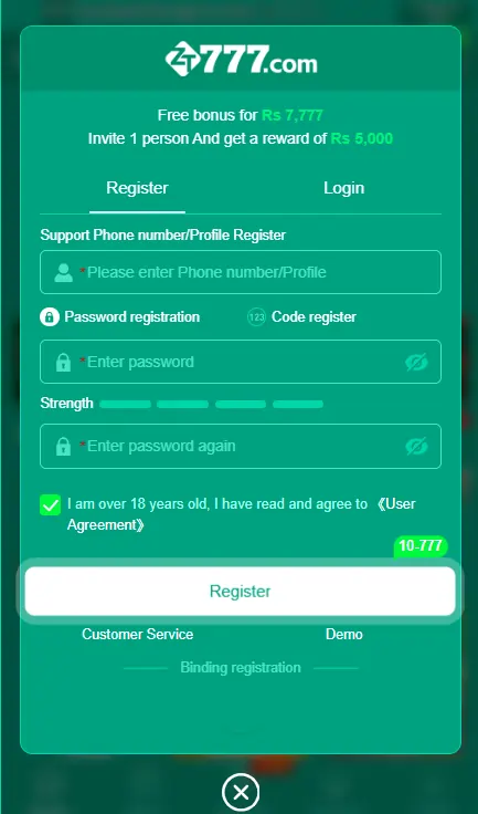 ZT777 Login Step Guide