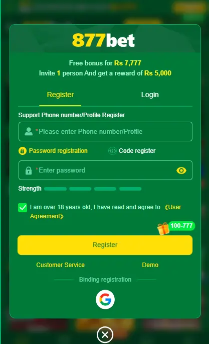 877Bet Game Download Login Guide