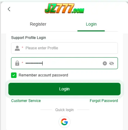 JZ777 Game Download Login Register Guide