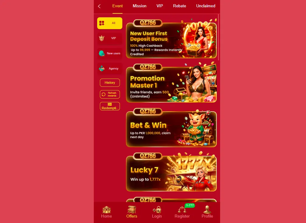 QZ786 Game Rewards and Bonus Info
