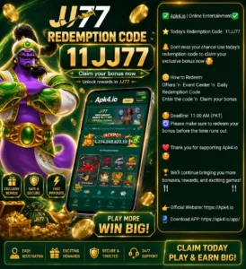 JJ77 Game APK Download 2026 – Earn Real Cash Pakistan 6